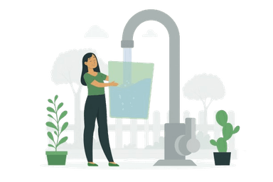 24/7 Borewell Water Supply